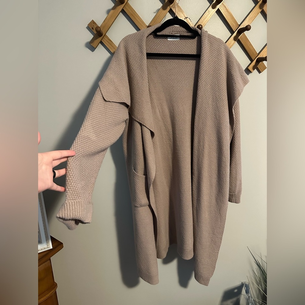 Cardigan, blush, one size